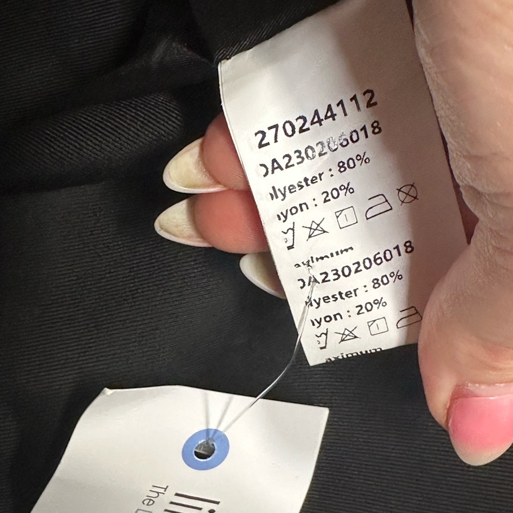 Commense Black Tailored Blazer Jacket Size Large - Picture 5 of 7